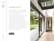 Tablet Screenshot of gg-architecten.be